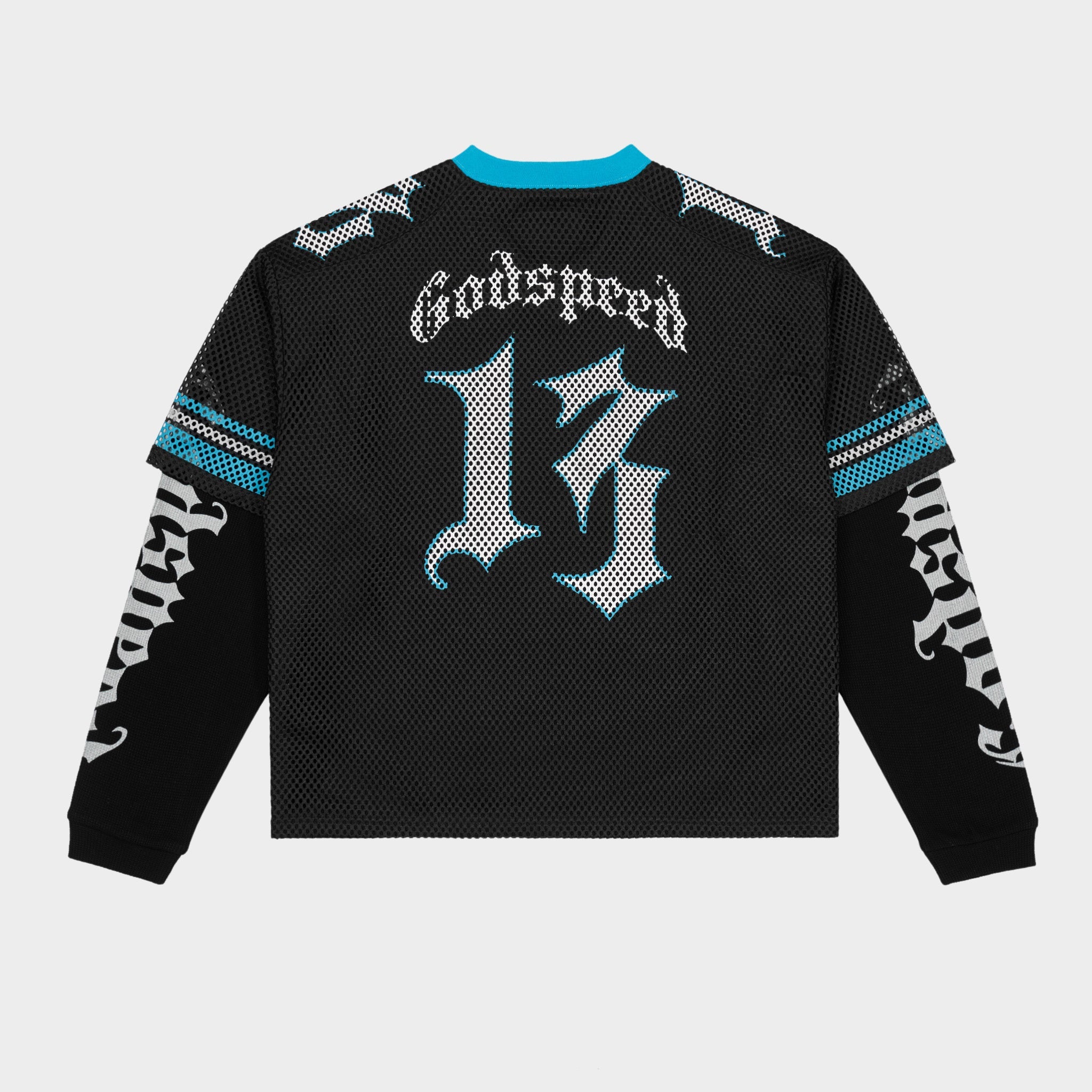 Td Layered Jersey (Black/Blue/White)