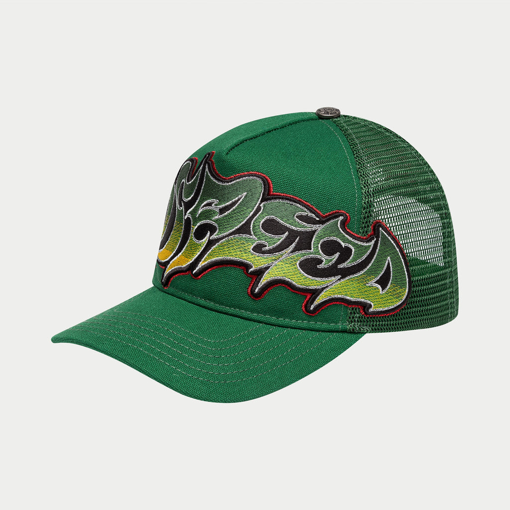 Gs Neo Trucker Hat (Green/Yellow/Red)