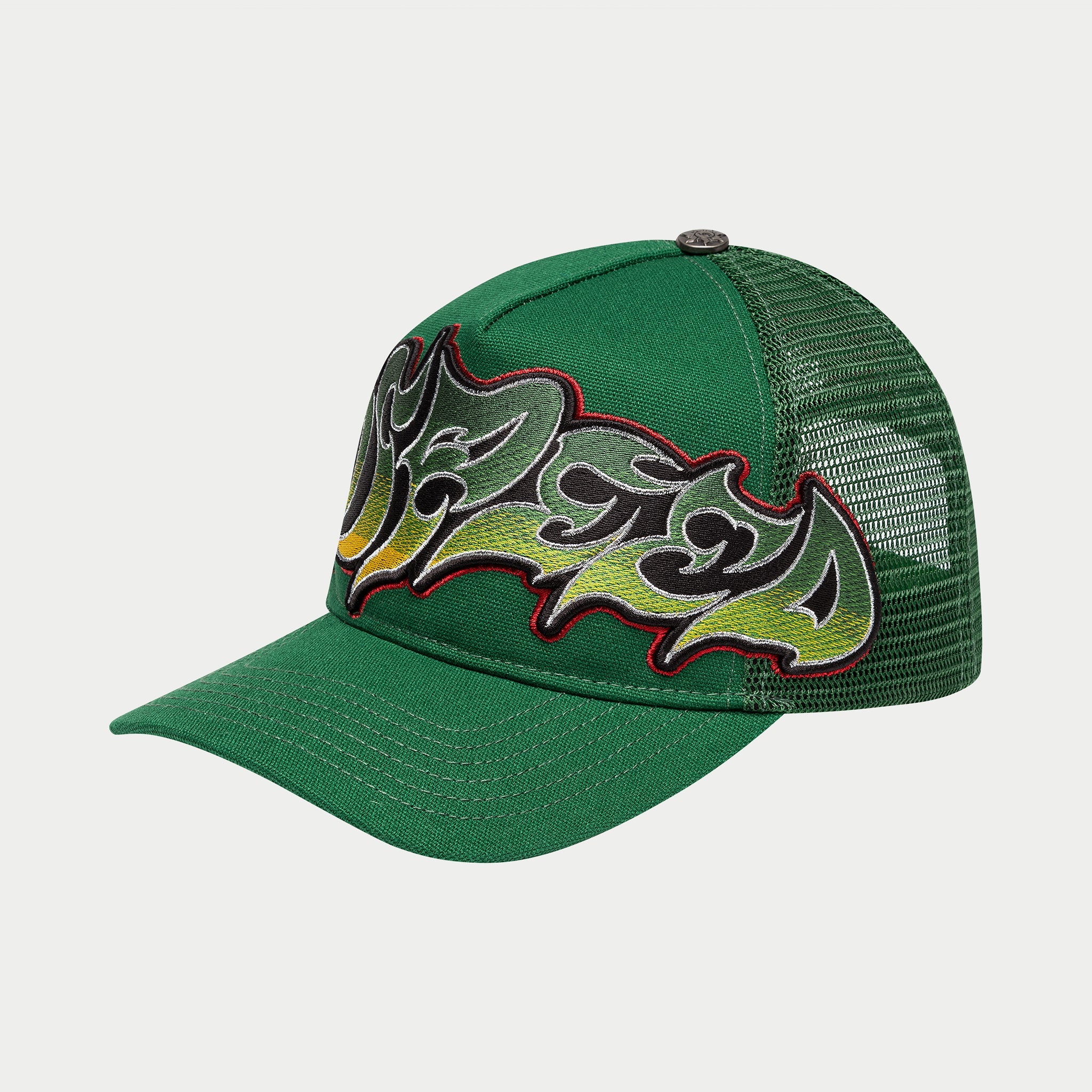 Gs Neo Trucker Hat (Green/Yellow/Red)