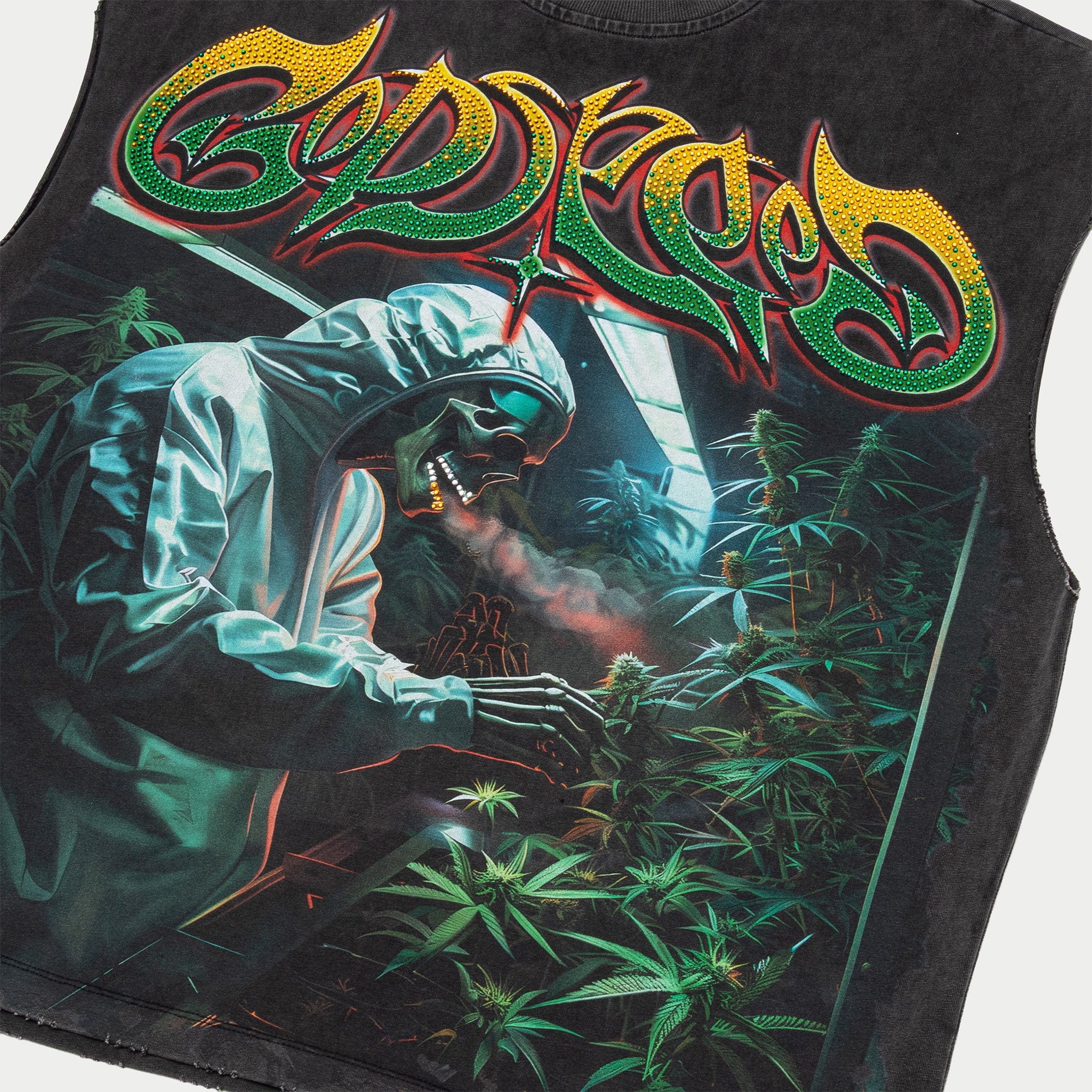 420 Indoor Vvs Sleeveless (Grey Wash)