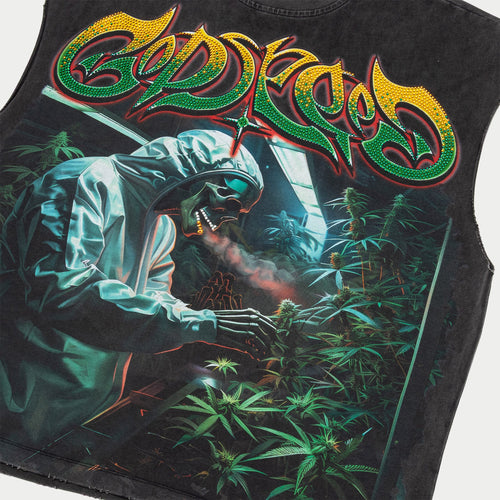 420 Indoor Vvs Sleeveless (Grey Wash)
