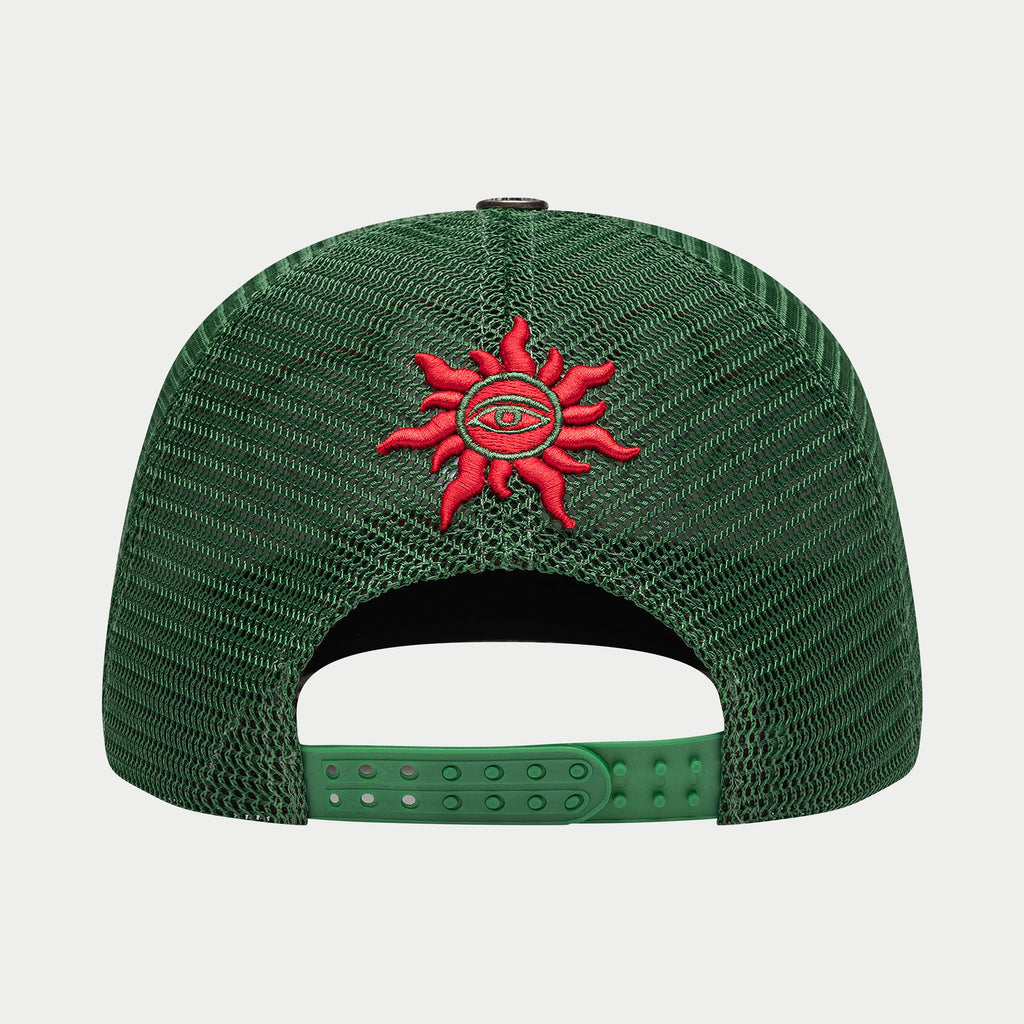 Gs Neo Trucker Hat (Green/Yellow/Red)