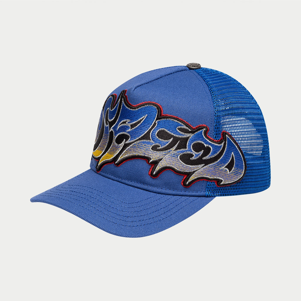 Gs Neo Trucker Hat (Blue/Yellow/Red)