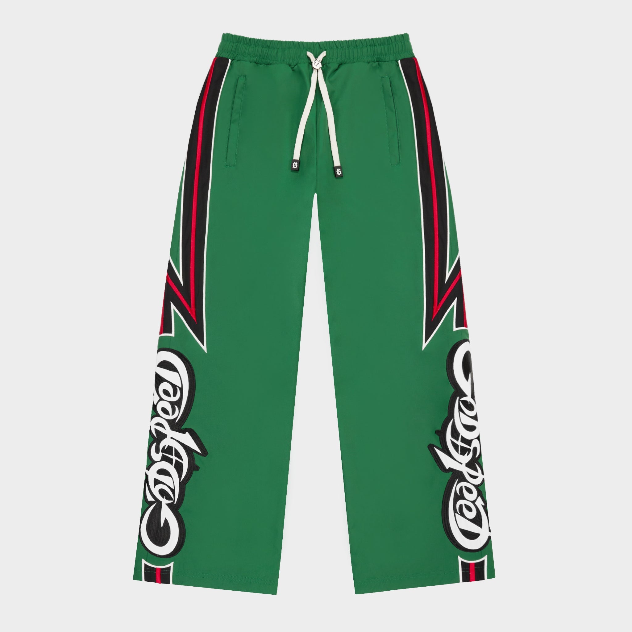 New Age Trackpants (Green/Red)