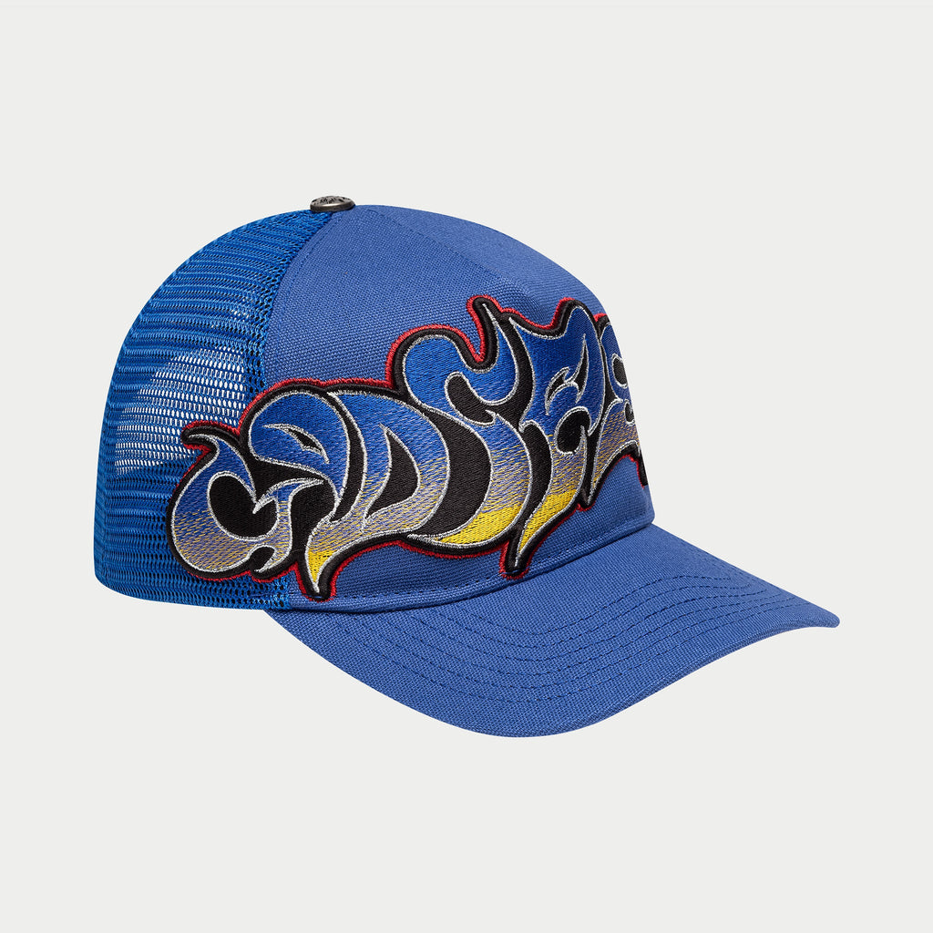 Gs Neo Trucker Hat (Blue/Yellow/Red)