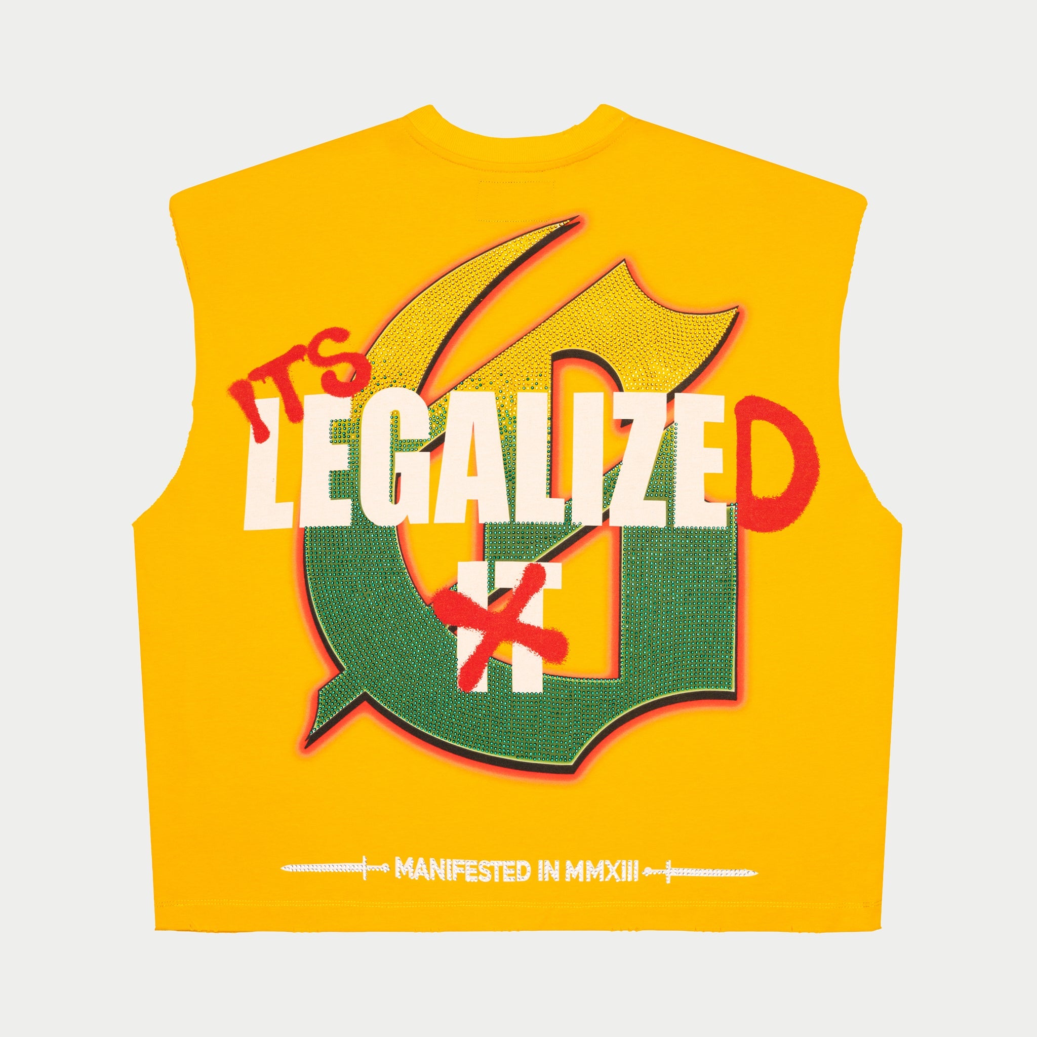 420 Indoor Vvs Sleeveless (Yellow)