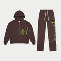 Og Logo Sweatsuit (Grey/Lime)
