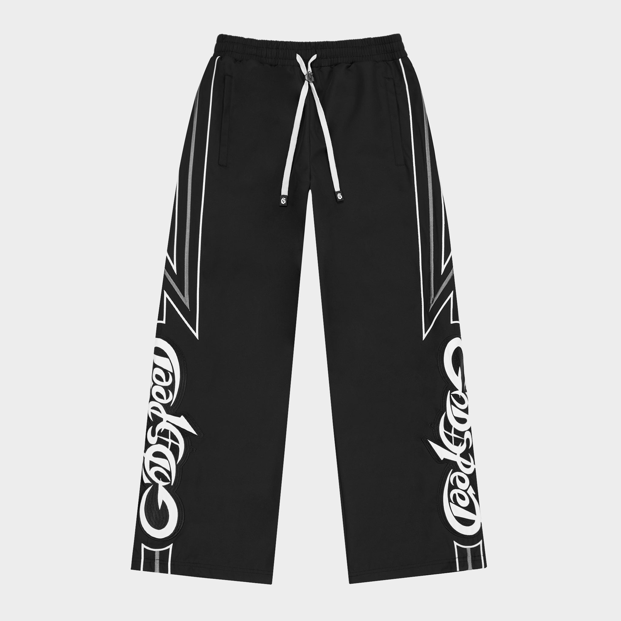 New Age Trackpants (Black/White)