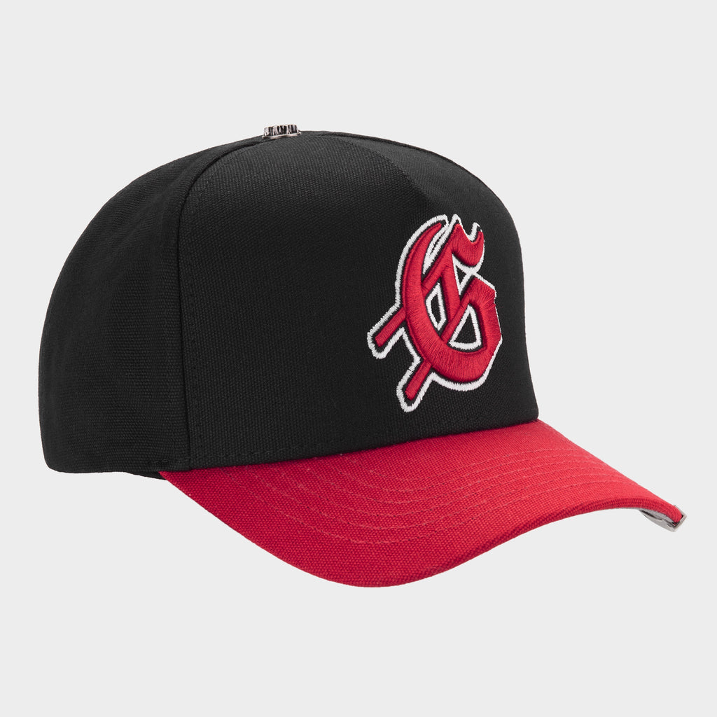 Insignia Hat (Black/Red)