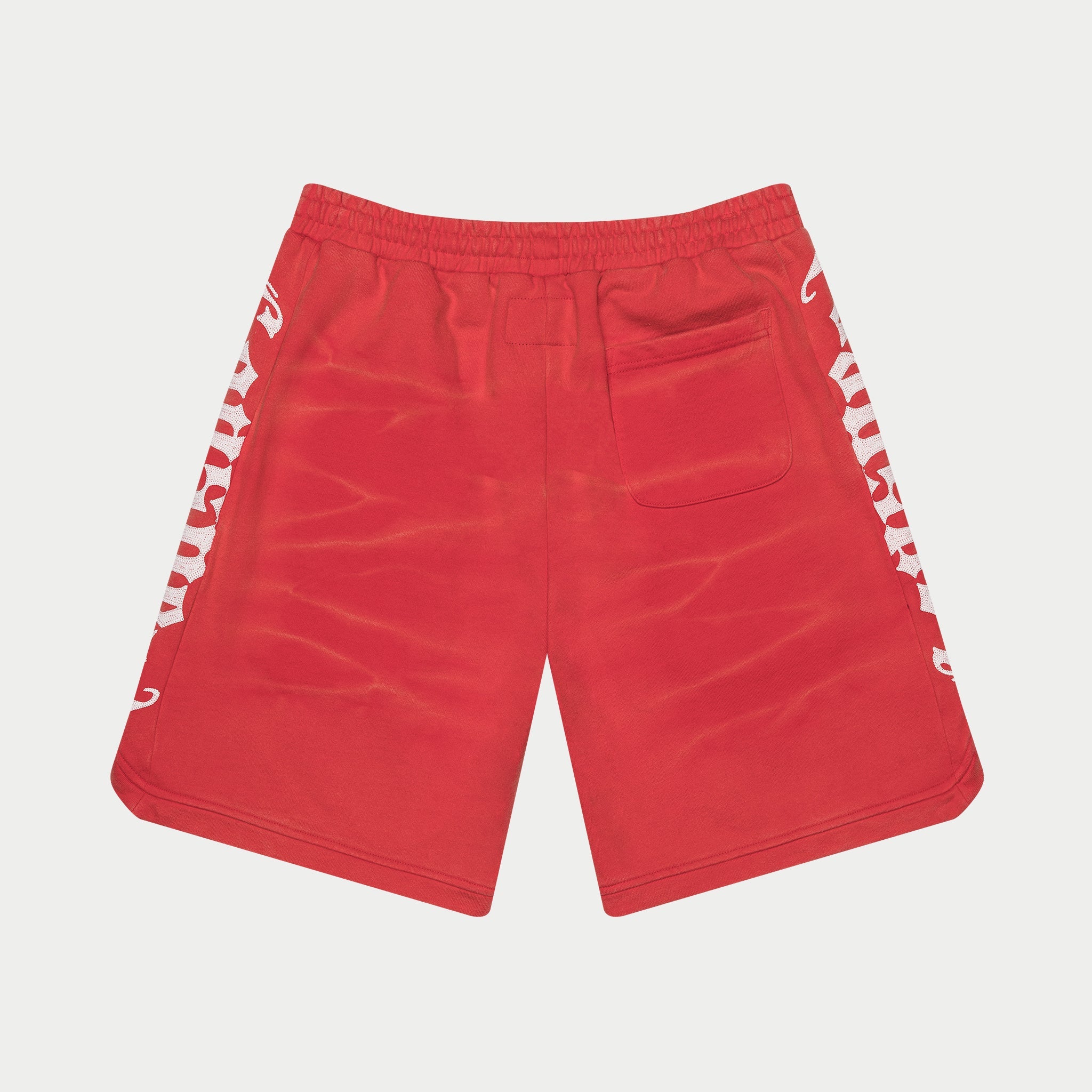 Courtside Shorts (Red Tie-Dye)