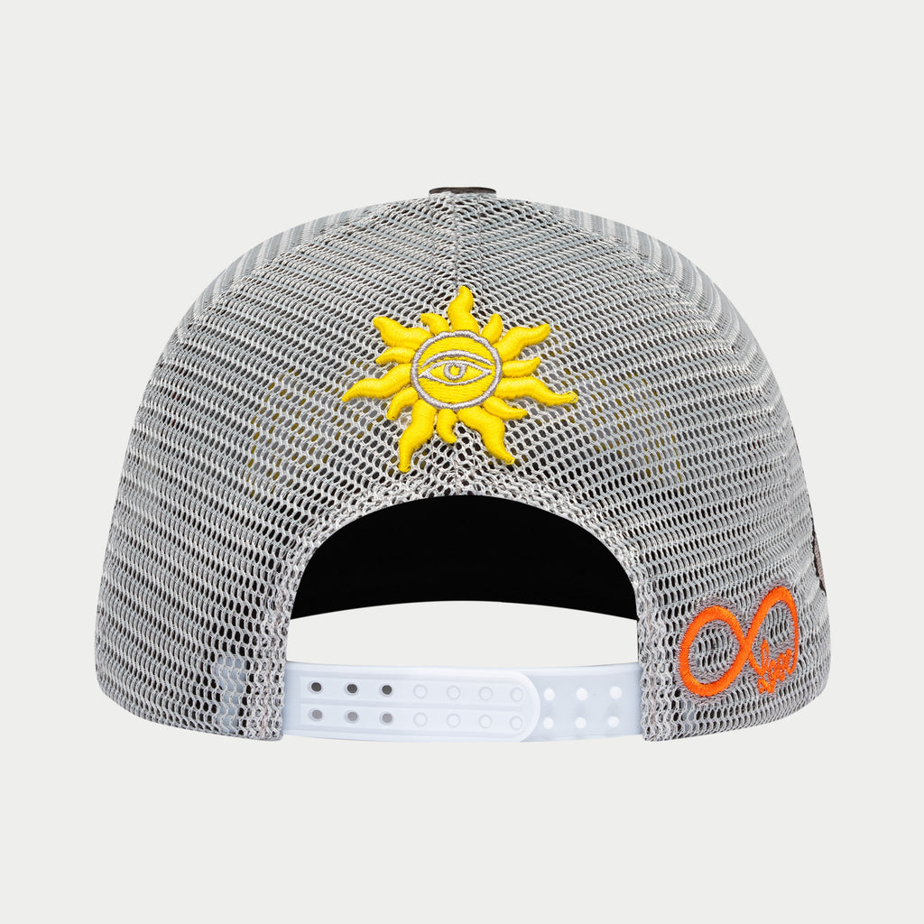 Gs Forever Trucker Hat (Grey/Yellow)