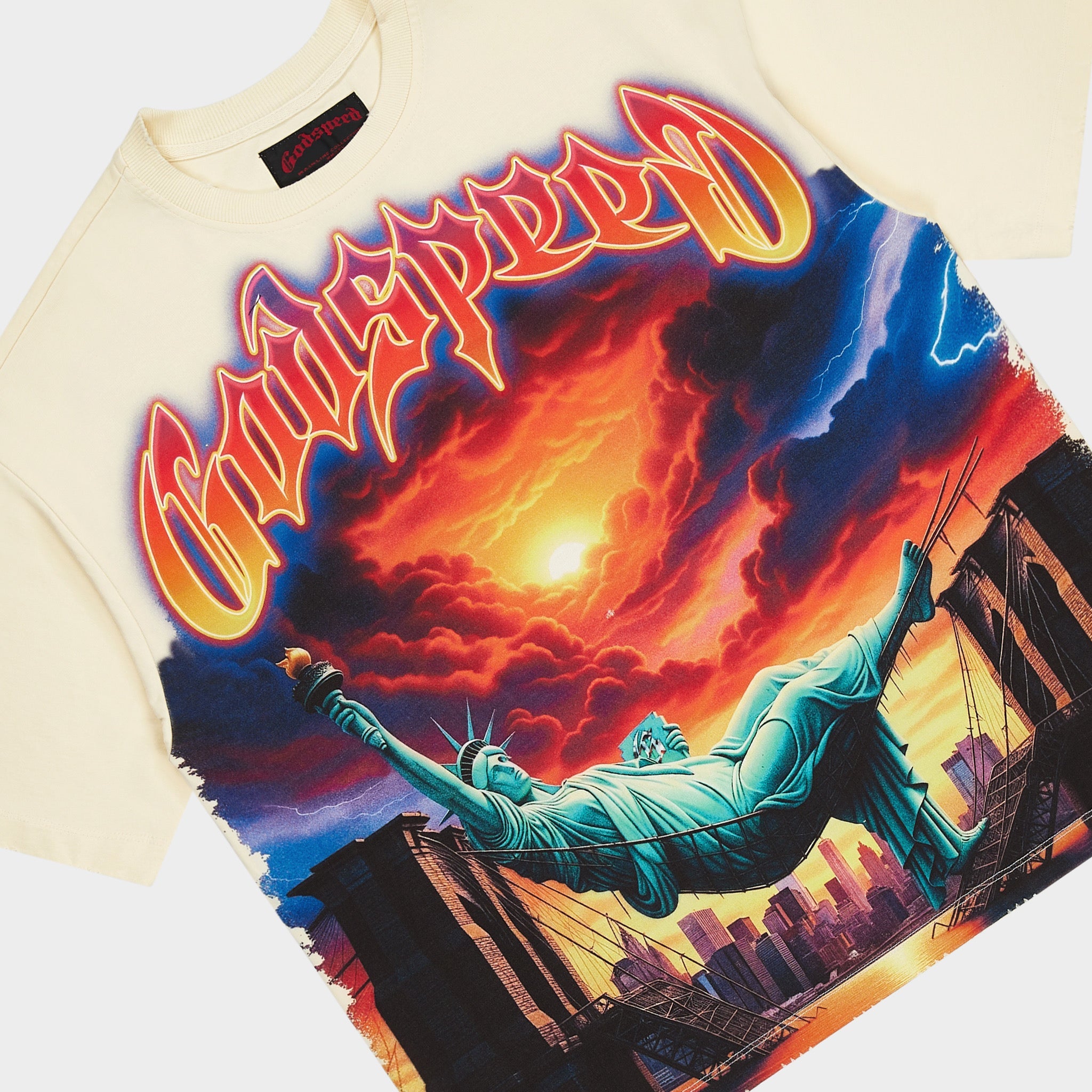 Burnt Bridges Tshirt (Bone)