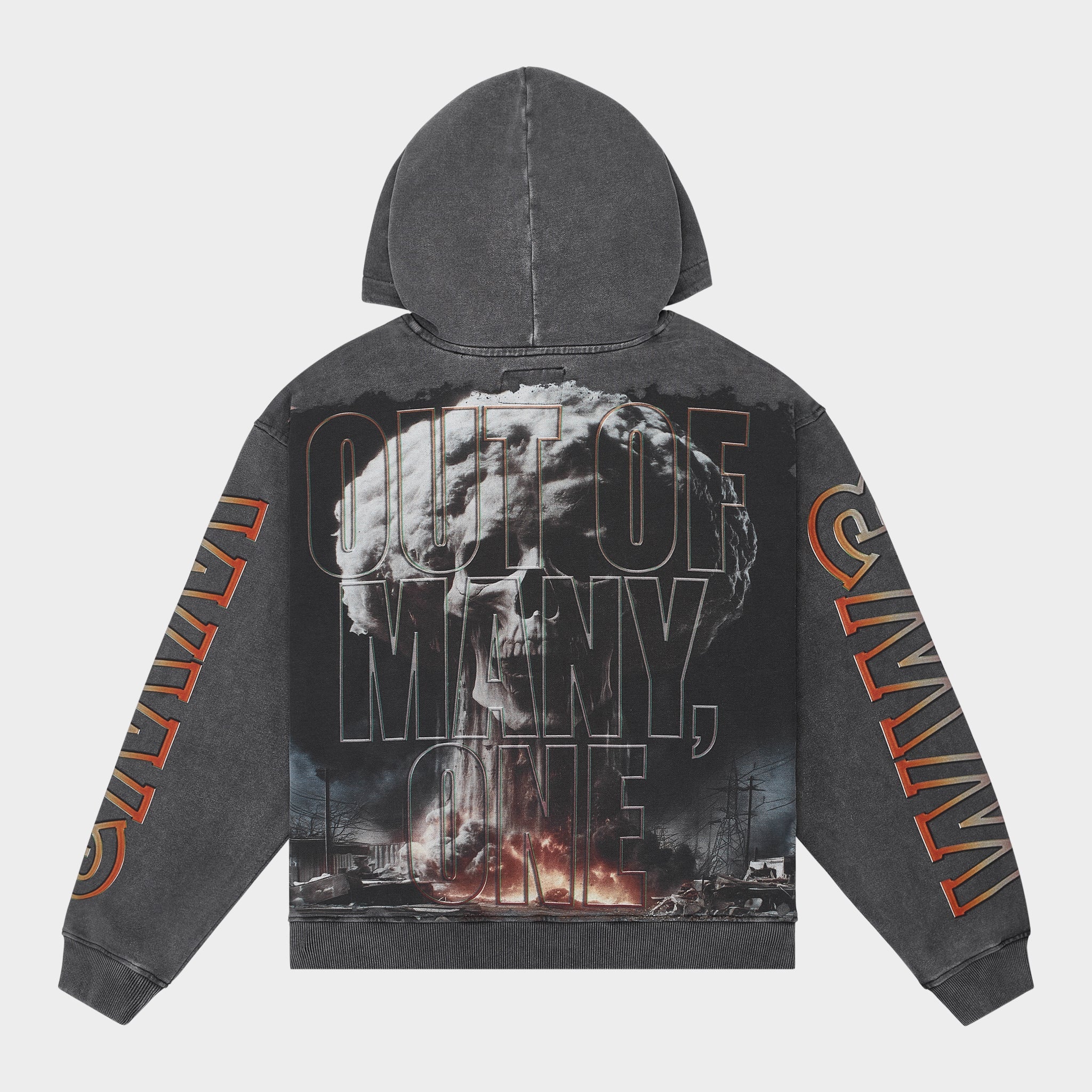 Code Red Hoodie (Grey Wash)
