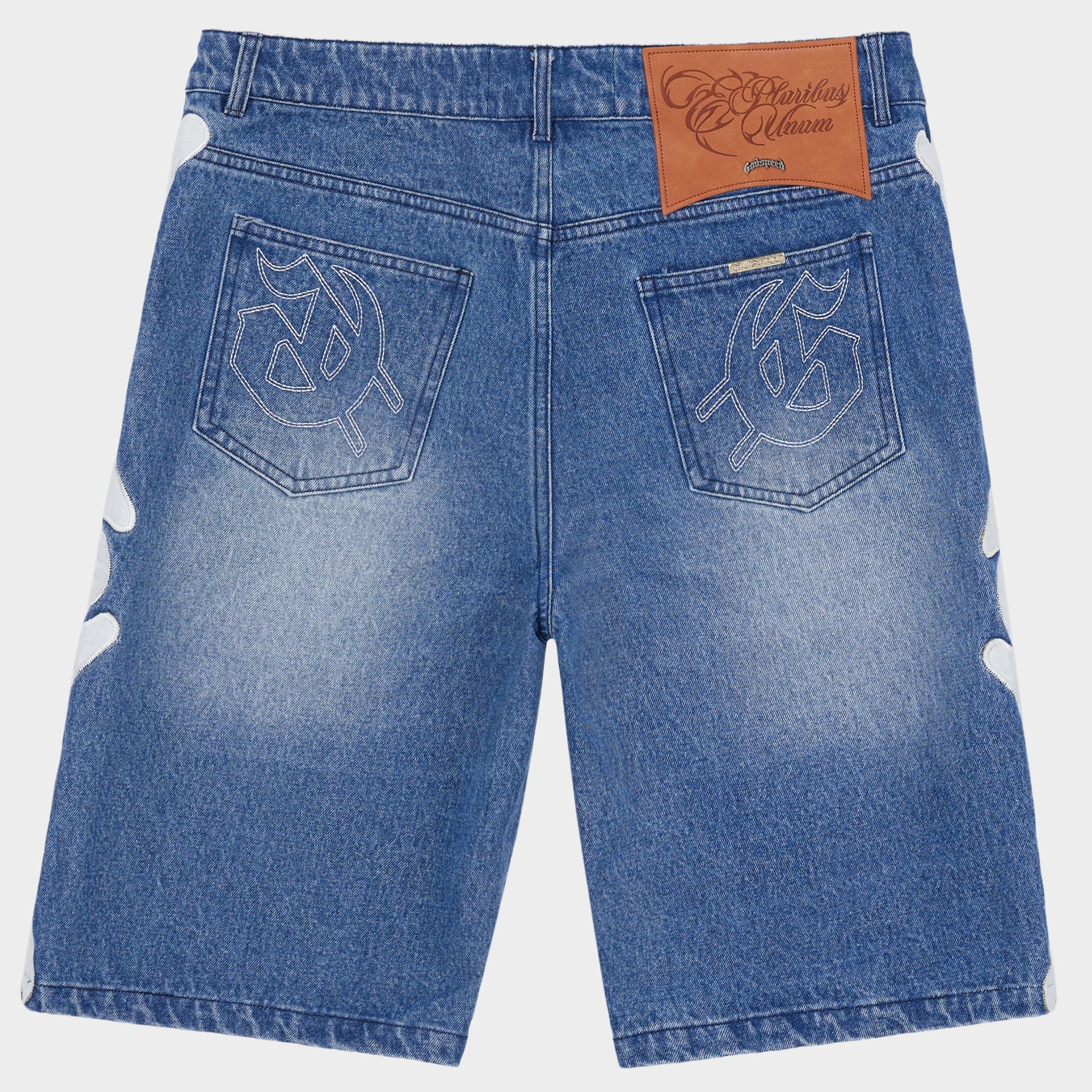 Fémur Denim Shorts (Blue)