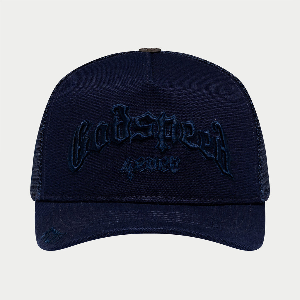 Gs Forever Trucker Hat (Navy/Navy)