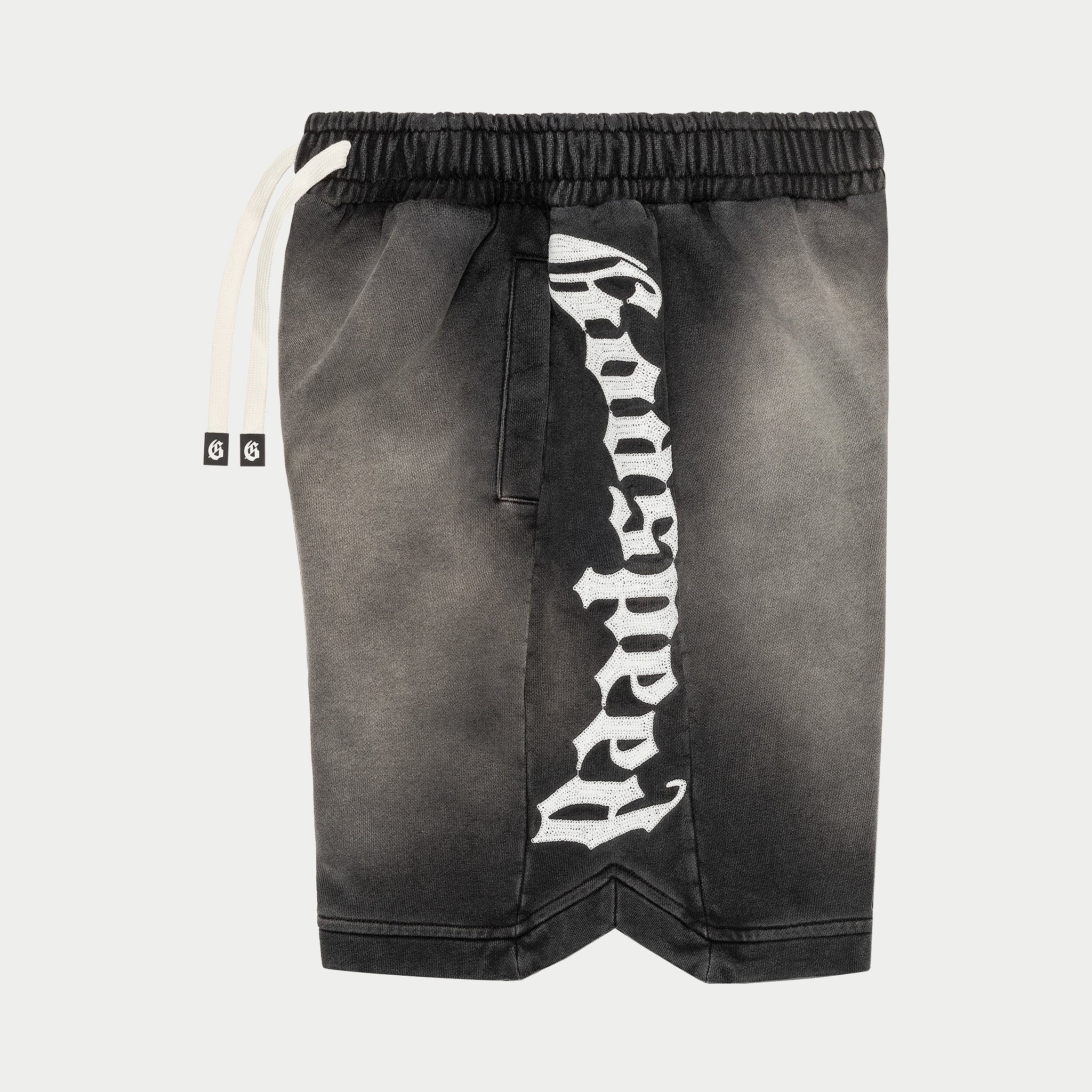 Courtside Shorts (Black Sun-Fade)