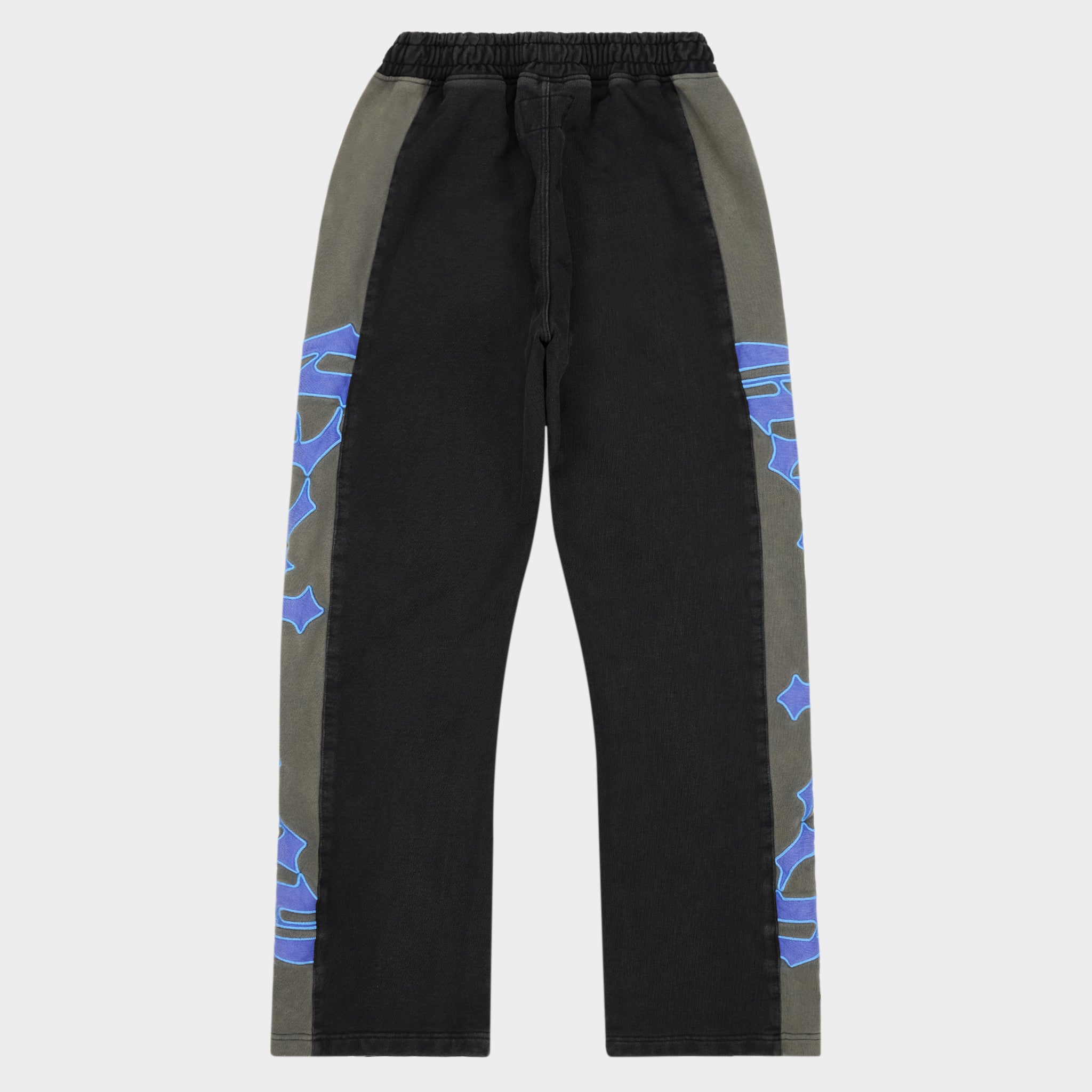 Courtside Sweatpants (Black/Grey/Blue)