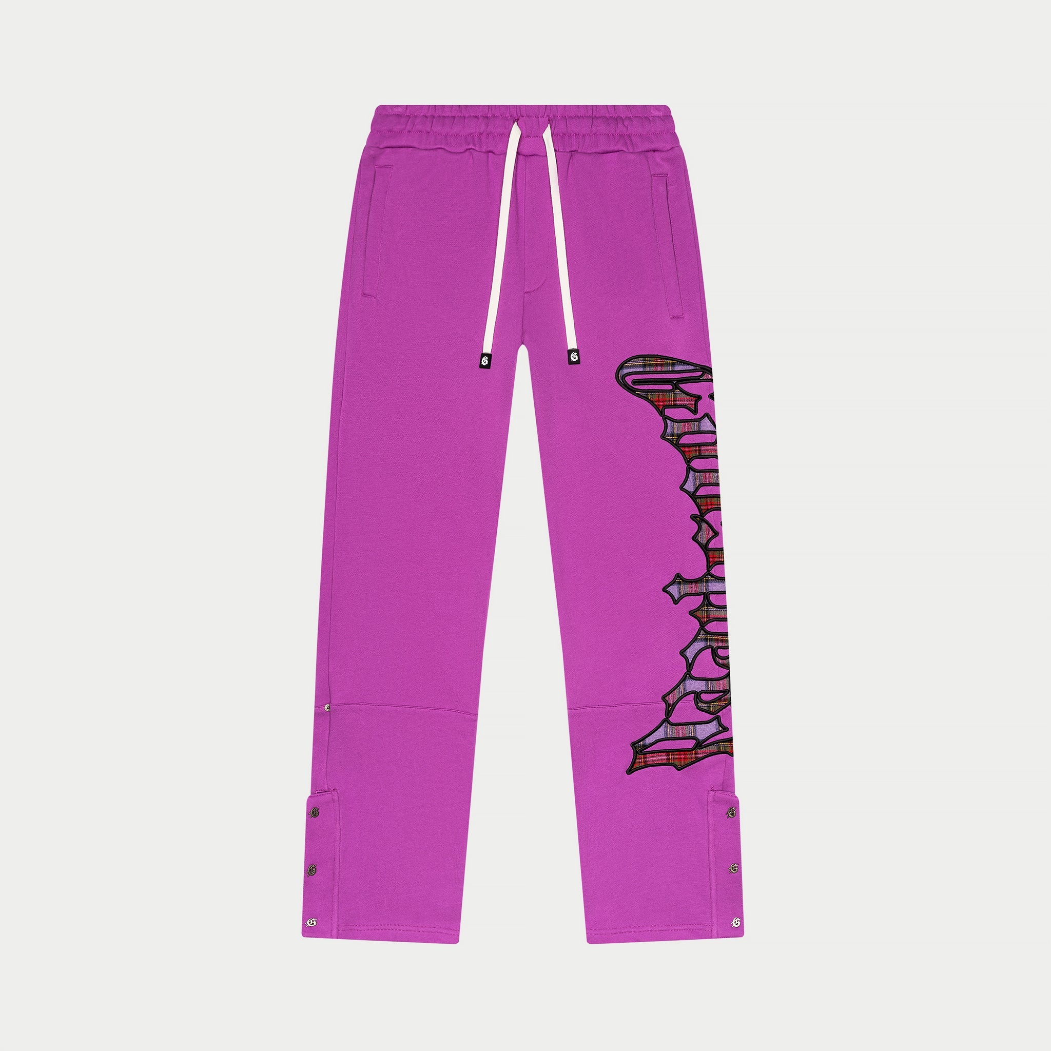 Og Logo Sweatsuit (Pink Plaid)