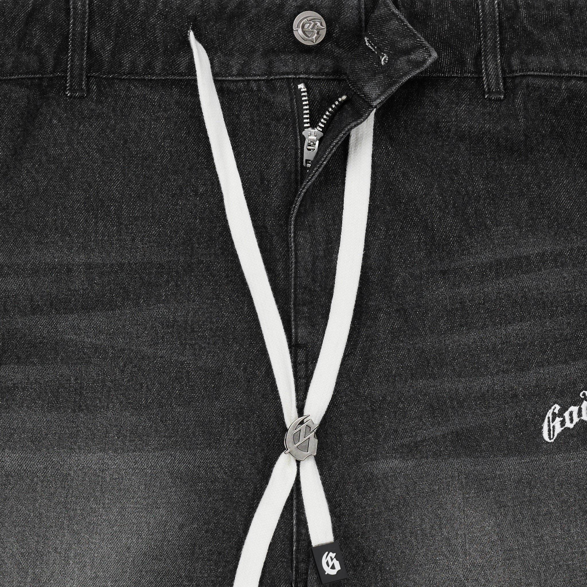Fémur Denim Shorts (Black)