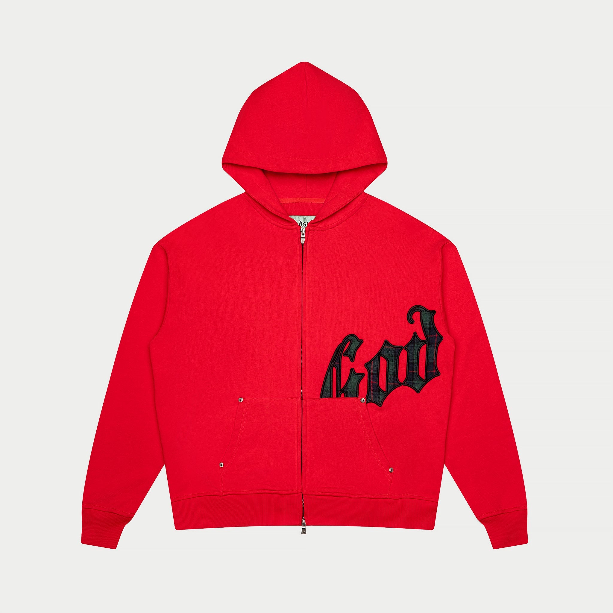 Og Logo Sweatsuit (Red Plaid)