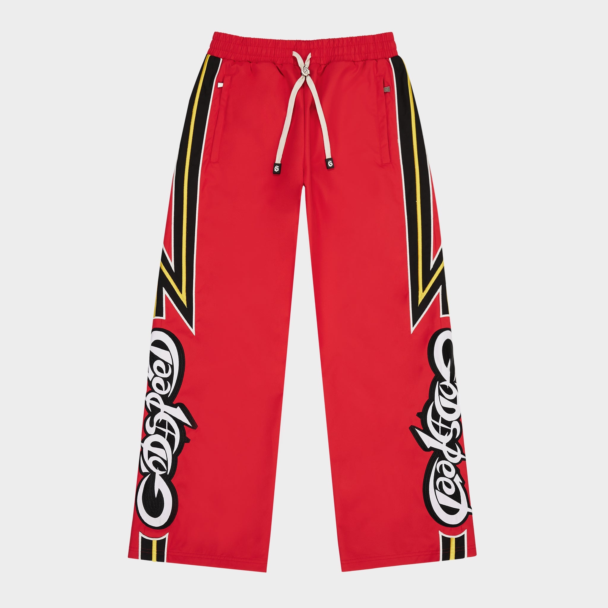 New Age Trackpants (Red/Yellow)