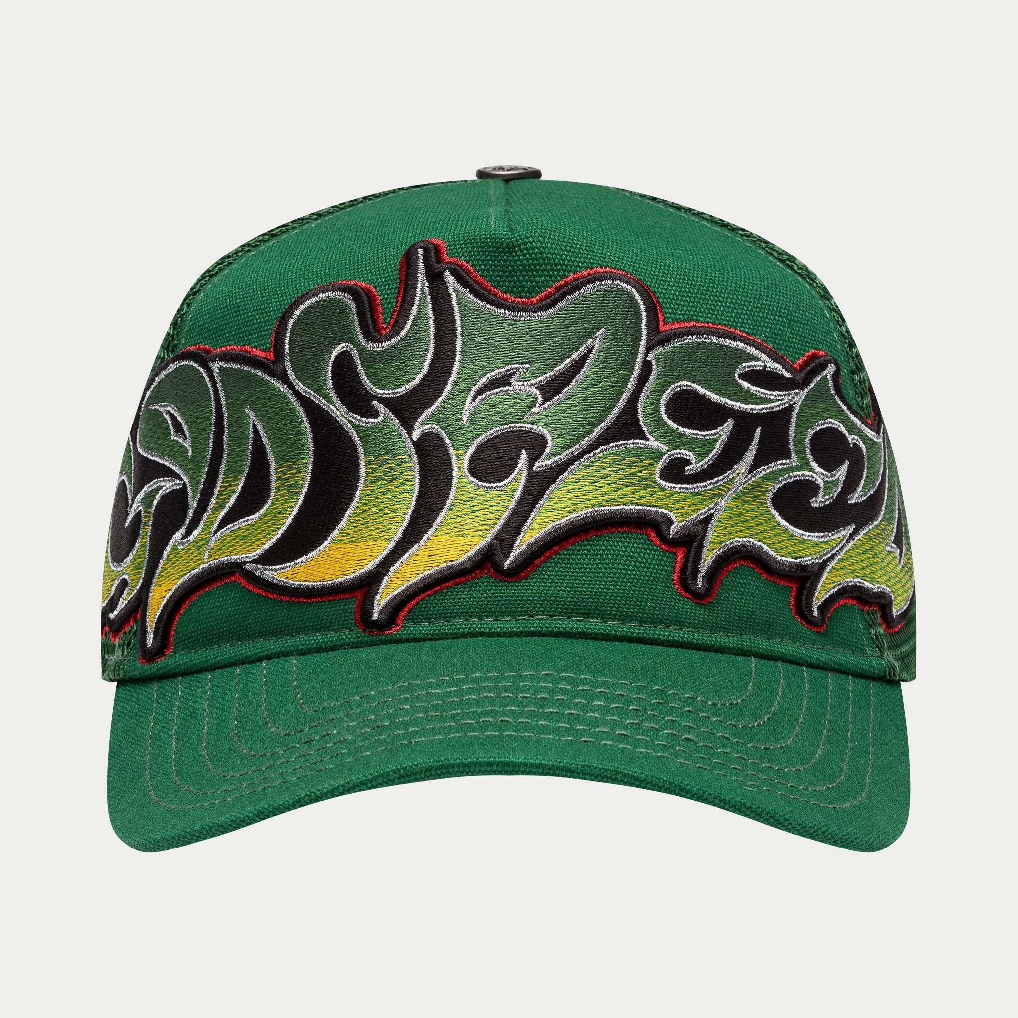 Gs Neo Trucker Hat (Green/Yellow/Red)