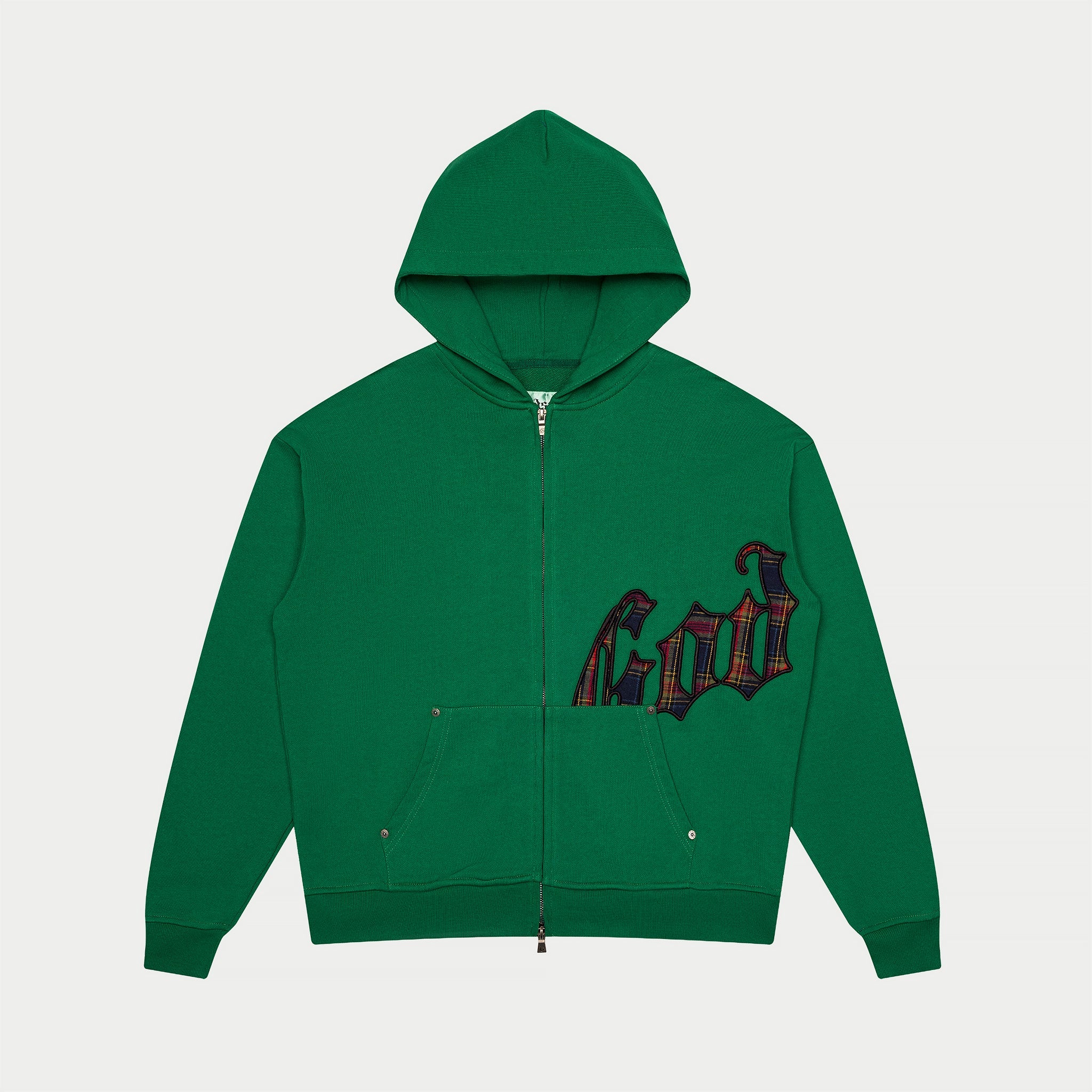 Og Logo Sweatsuit (Green Plaid)