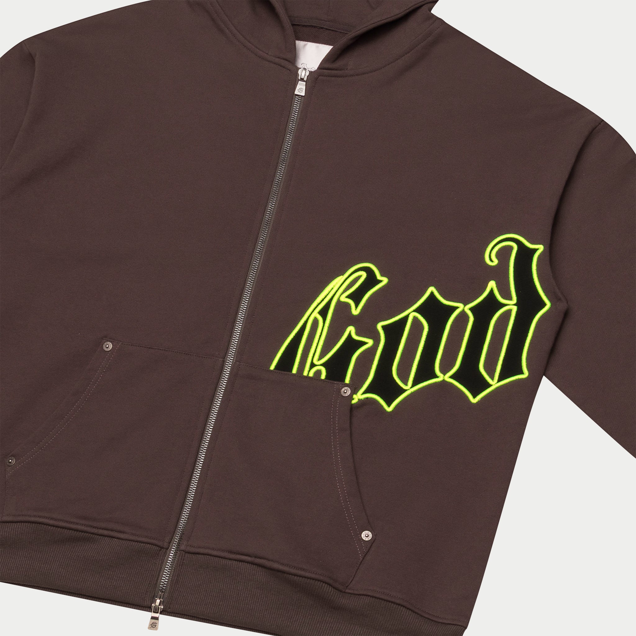 Og Logo Sweatsuit (Grey/Lime)
