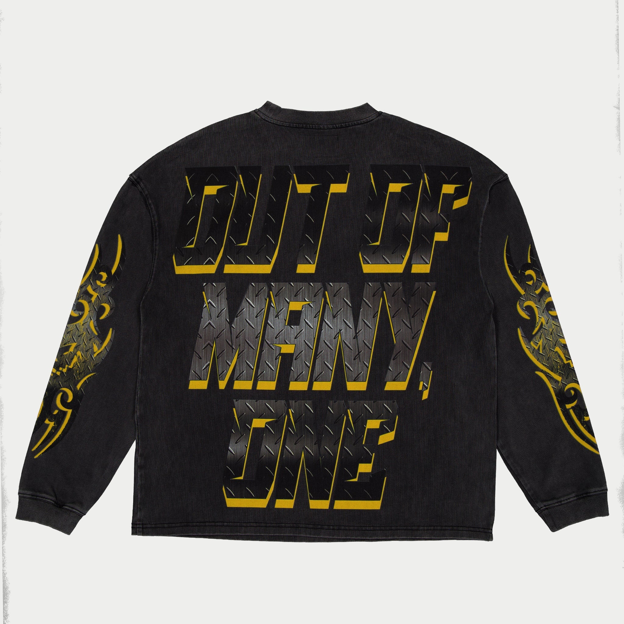 Steel Sharpens Steel Ls (Grey Wash)