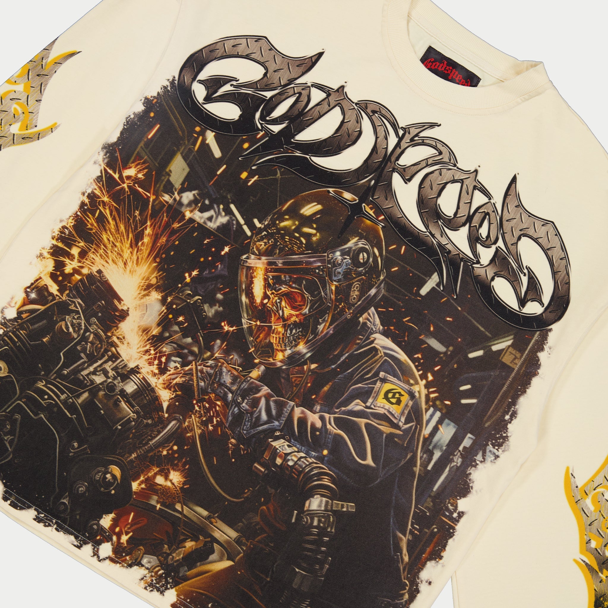 Steel Sharpens Steel Ls (Bone)