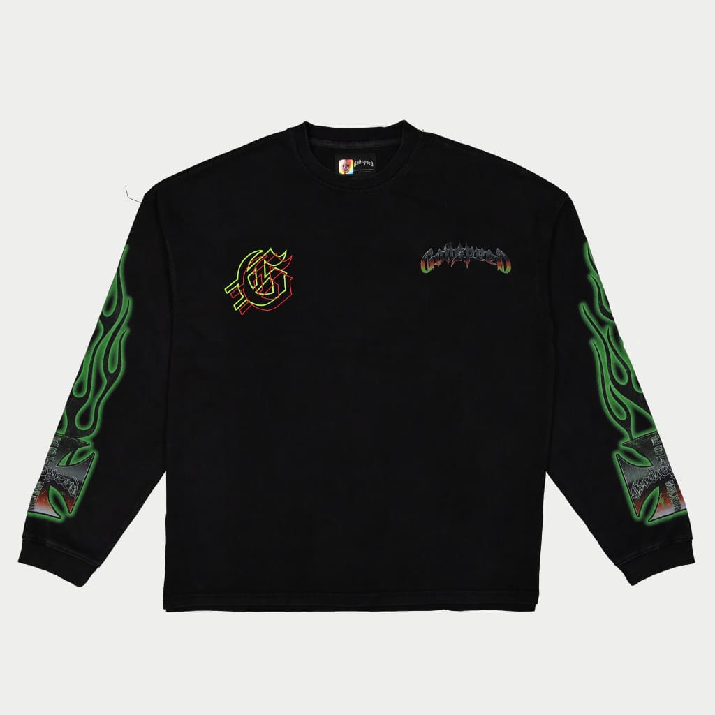 Biker Nation T-Shirt (Black Wash)