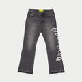 Og Logo Flared Denim (Grey Wash)