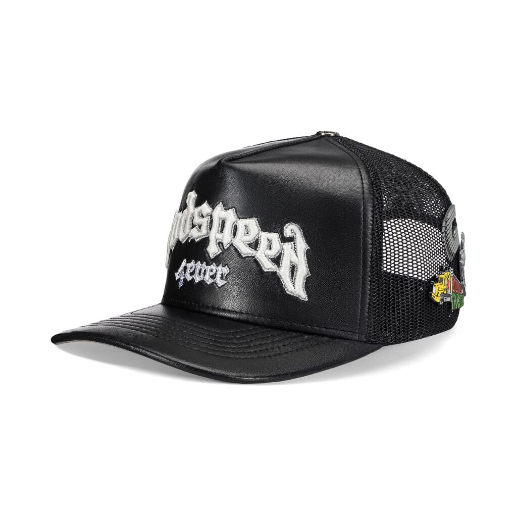 Gs Forever Premium Leather Trucker Hat