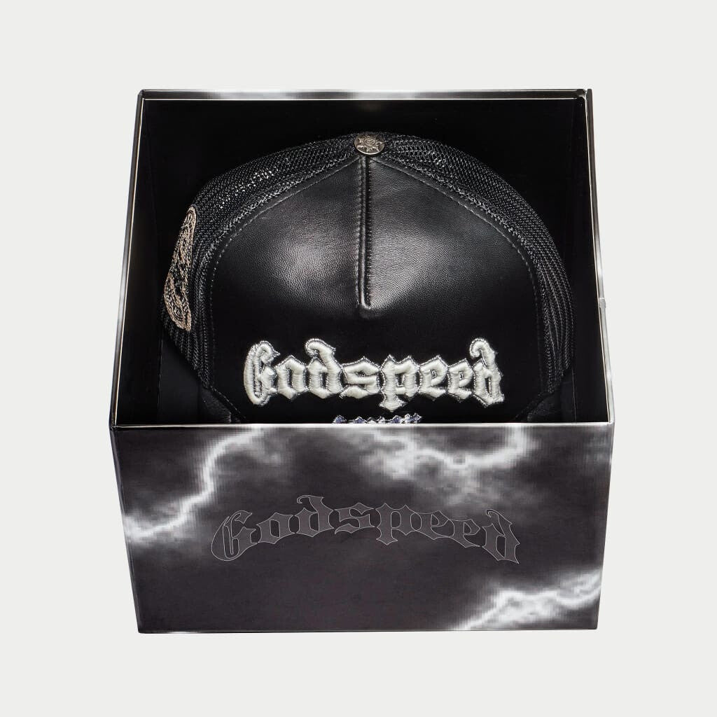Gs Forever Premium Leather Trucker Hat