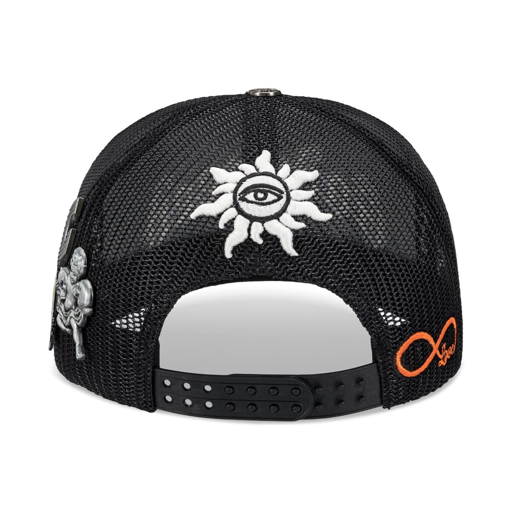 Gs Forever Premium Leather Trucker Hat