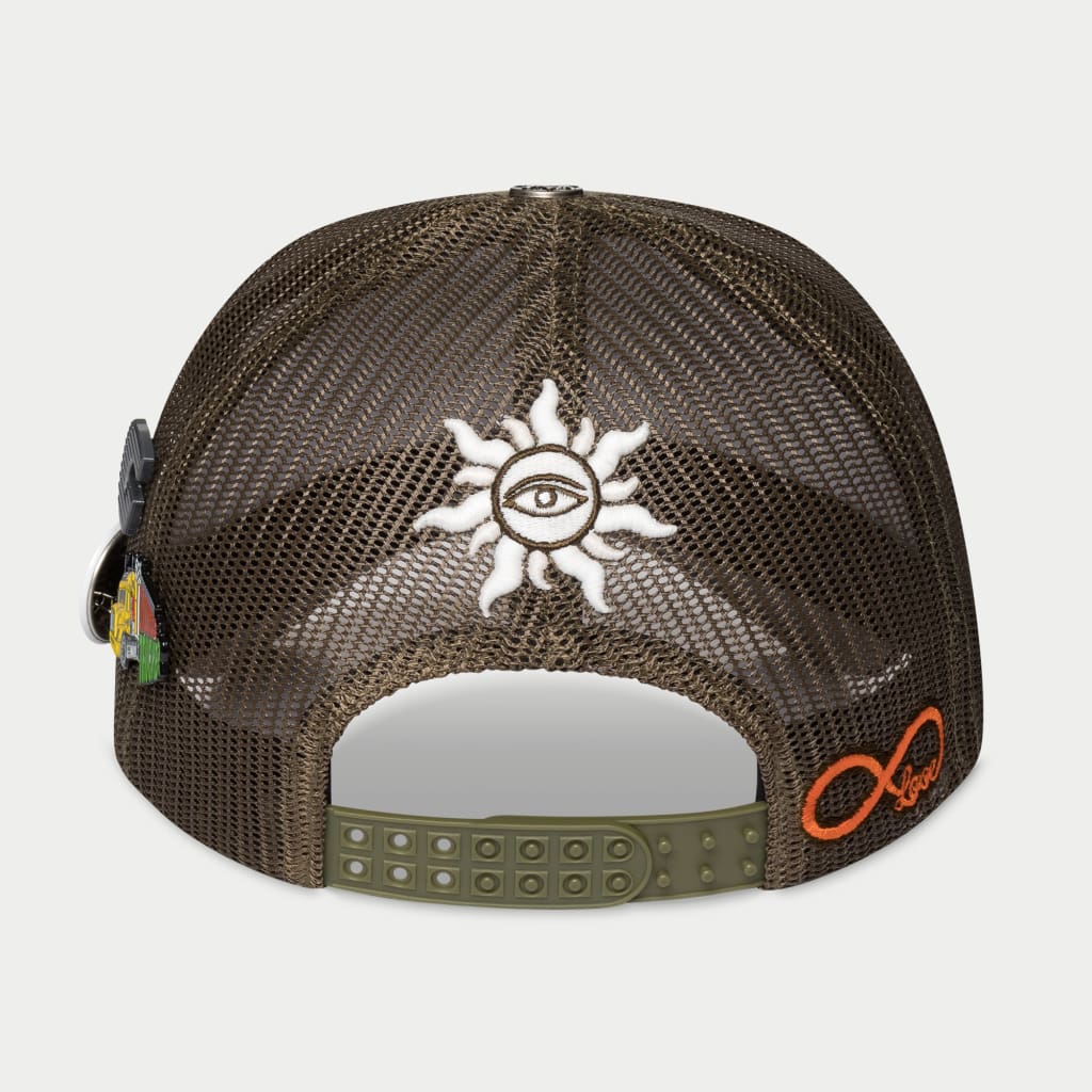 Gs Forever Trucker Hat (Olive/Black)
