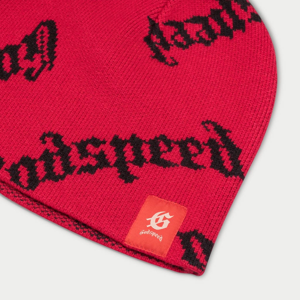 Og Logo Beanie (Red )
