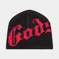 Og Logo Studded Beanie (Black/Red)