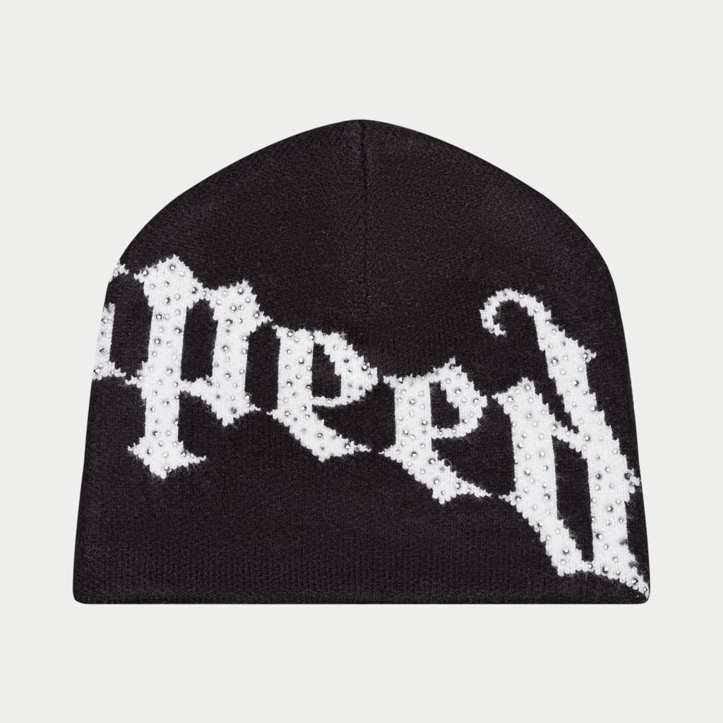Og Logo Studded Beanie (Black)