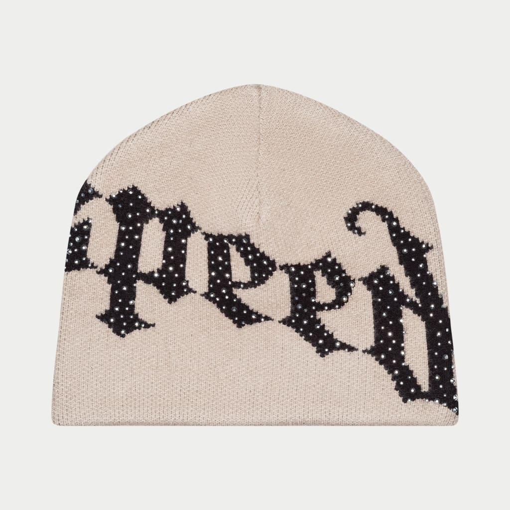 Og Logo Studded Beanie (Black)