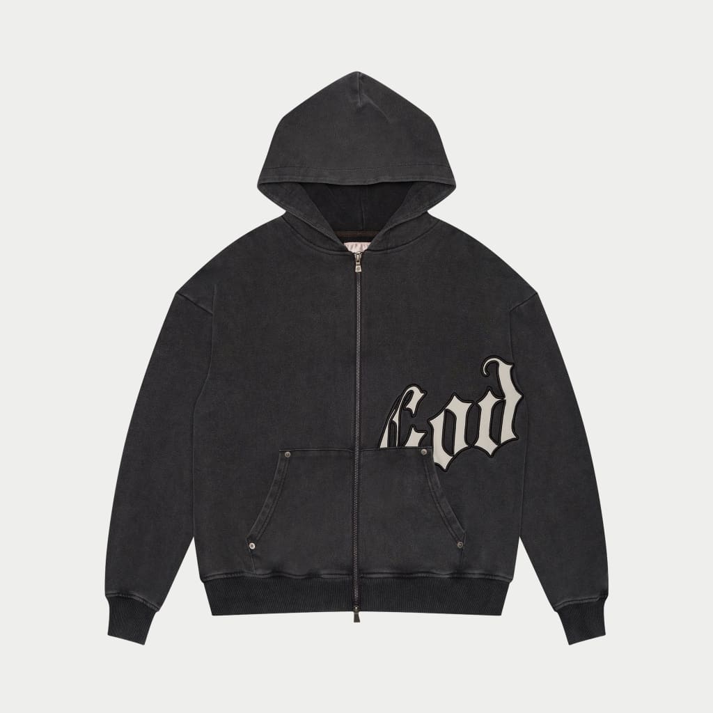 Og Logo Sweatsuit V2 (Black Washed)