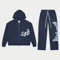 Og Logo Sweatsuit V2 (Navy/Silver)
