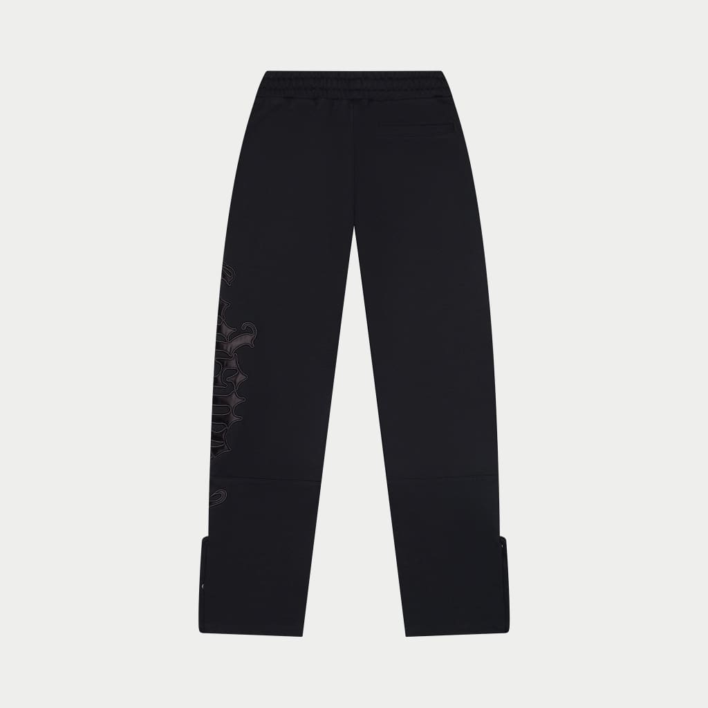 Og Logo Sweatsuit V2 (Black Satin/Black)
