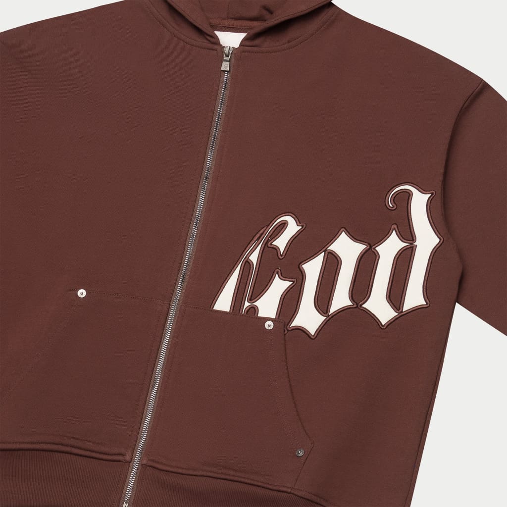Og Logo Sweatsuit V2 (Brown/White)