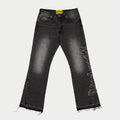 Og Logo Flared Denim Stitched (Grey Wash)