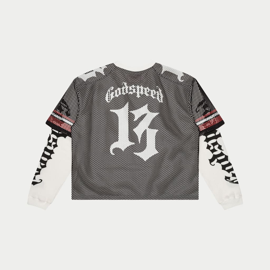 Td Layered Jersey (Black/White/Red)