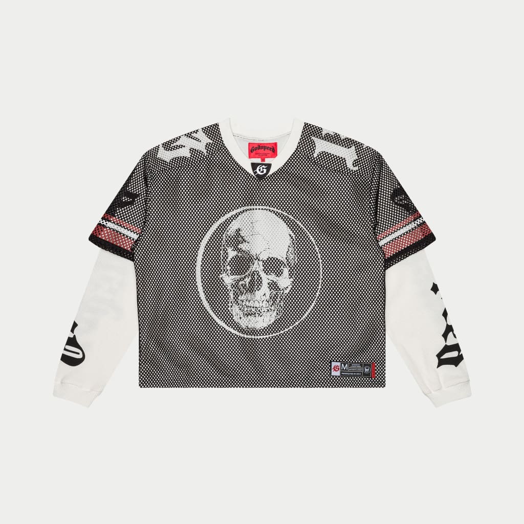 Td Layered Jersey (Black/White/Red)
